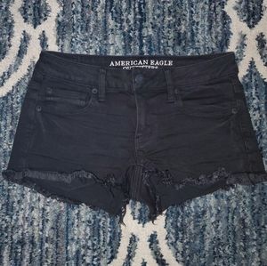American Eagle AEO Black Shortie - Super Stretch